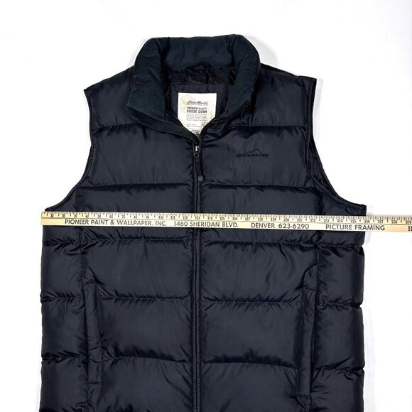 Eddie Bauer Premium Quality Goose Down Quilted Puffer Vest Jacket Mens XL Tall - Picture 6 of 8